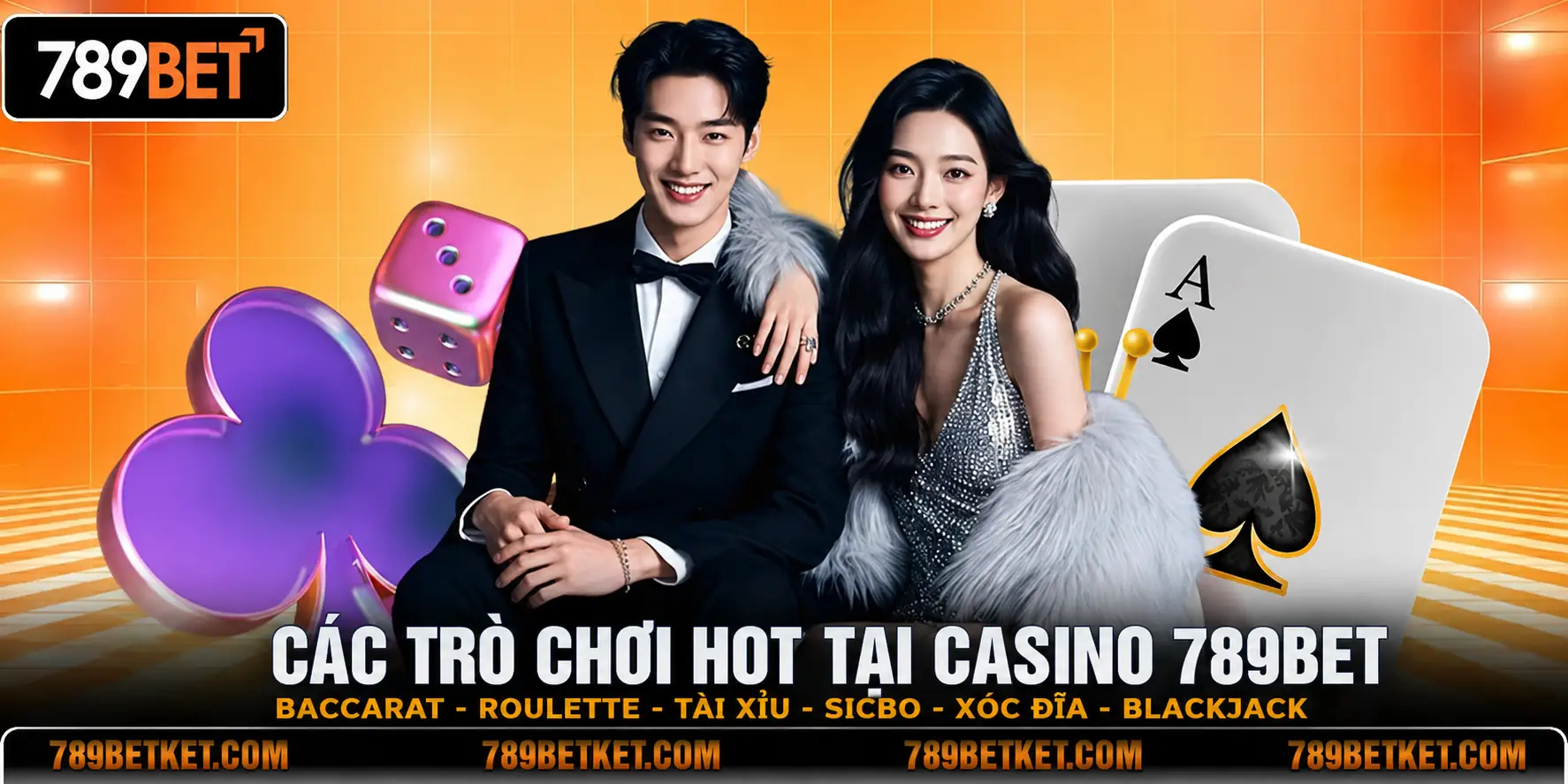 Top các trò chơi hot tại casino 789BET