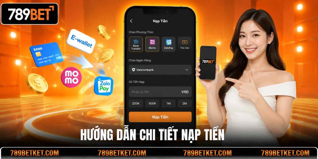 Hướng dẫn nạp tiền 789BET