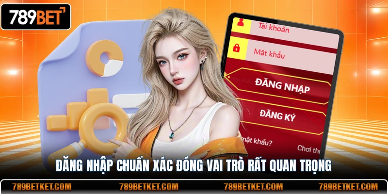 Đăng Nhập 789BET 1 Đăng nhập 789BET chuẩn xác đóng vai trò rất quan trọng