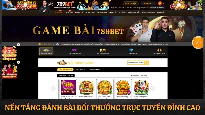 Game bài 789BET thế giới trực tuyến đầy hấp dẫn 
